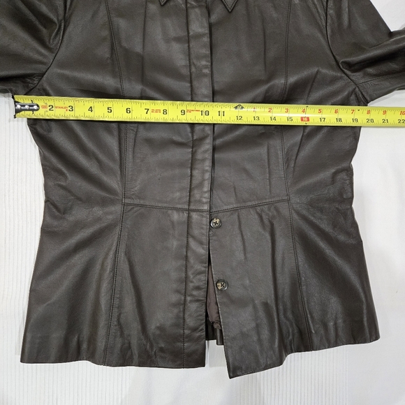 NWT Apostrophe 100% leather jacket and pants - Picture 6 of 15